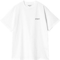 Carhartt WIP Script Embroidery T-shirt - White/Black