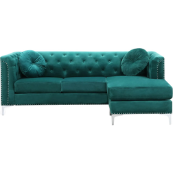 Glory Furniture Pompano G895B-SC Green Sofa 83" 2pcs 3 Seater