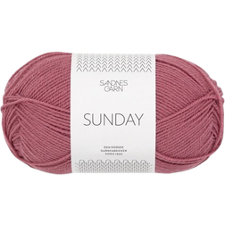 Sandnes Garn Sunday Hindbærsorbet 235m