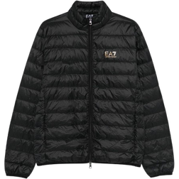 EA7 Core Identity Packable Down Jacket - Black
