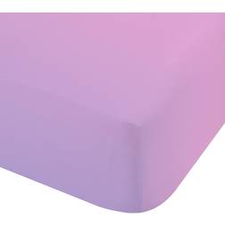 Catherine Lansfield Ombre Rainbow Clouds Bed Sheet Pink, Multicolour (190x135cm)