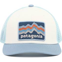 Patagonia Kid's Trucker Cap - Ridge Rise Stripe/Light Plume Grey