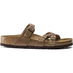 Birkenstock Franca Oiled Leather - Tobacco Brown
