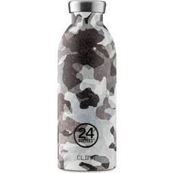 24 Bottles Clima Camo Gray Vattenflaska 0.5L