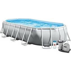 Intex Piscina Desmontable Ovalada Prism Frame 503x274x122 cm con Depuradora