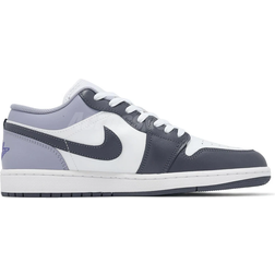 Nike Air Jordan 1 Low M - White/Dark Blue Grey/Purple Comet/Indigo Haze