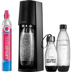 SodaStream Terra Value Pack Including 3 Bottles and CO2 Cylinder Black
