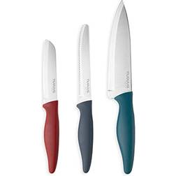 nuovva Sharp Kitchen Knife Set 3pcs Stainless Steel Knife Set