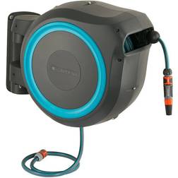 Gardena Wall-Mounted Hose Box RollUp XL - Turquoise 35m