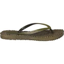 Ilse Jacobsen Flip Flop with Glitter - Army
