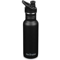 klean-kanteen Classic Sport Cap Black Drikkedunk 0.532L