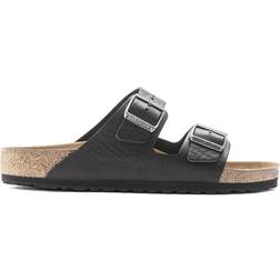 Birkenstock Arizona Grip Leather - Vintage Wood Black