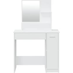 vidaXL 802957 White Dressing Table 35x86.5cm