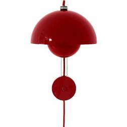 &Tradition Flowerpot VP8 Vermilion Red Væglampe