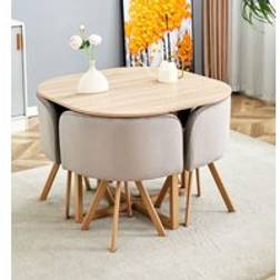 Kosy Koala 4 Seater Wooden Dining Set