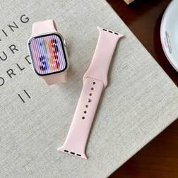 Shein Unisex Soft Silicone Buckle Sports Watchband Pink