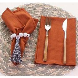 Shein Modern Simple Square Napkins 1/6pcs Cloth Napkin