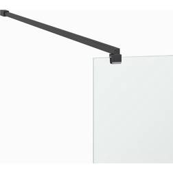 Mikelo Forhængsstang 110 cm Sort