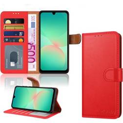 iCatchy Samsung A26 5G Leather Wallet Flip Book Case