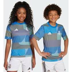 adidas Real Madrid 25 26 Blue Bird Uppvärmningströja