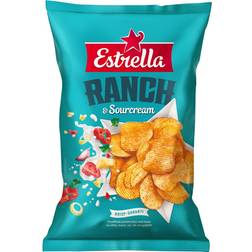 Estrella Chips Ranch & Sourcream 275g 1pack