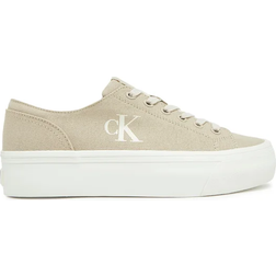 Calvin Klein Jeans Vulc Flatform Low CV MG W - Triple Bright White