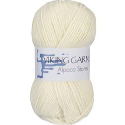 Viking of Norway Alpaca Storm Naturhvit 133m