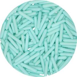 Funcakes Cake Sprinkles Sugar Sticks XL Matt Blue Kakepynt