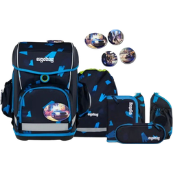 Ergobag Cubo Light Backpack Set - Crime HuntBear