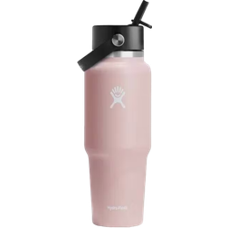 Hydro Flask Wide Flex Straw Pink Vattenflaska 0.946L