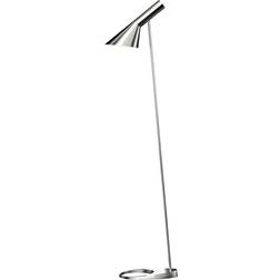 Louis Poulsen AJ Polished Steel Floor Lamp 130cm