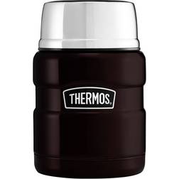 Thermos King Matt Black Food Thermos 0.47L