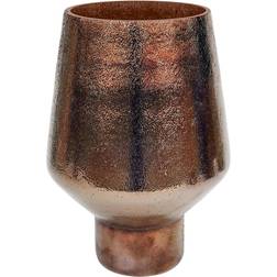 Ivyline Opulent Tall Curved Bronze Vase 25cm