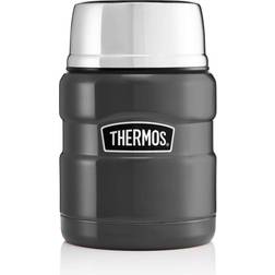 Thermos King Gun Metal Food Thermos 0.47L