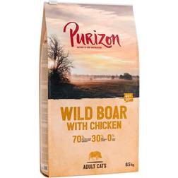Purizon 6,5kg Adult Vildsvin & Kylling kornfrit kattefoder