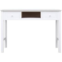 vidaXL 338537 White Skrivbord 45x108cm