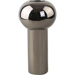 Cooee Design Pillar Dark Silver Vase 24cm