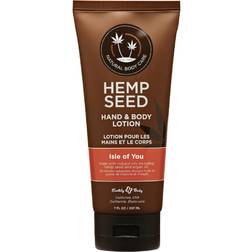Earthly Body Hemp Seed Hand & Body Lotion 207ml