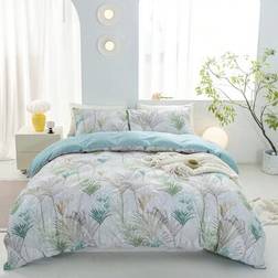 Shein 3pcs Leaf Pattern Set Duvet Cover