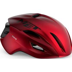 Met Manta MIPS - Red Metallic/Glossy