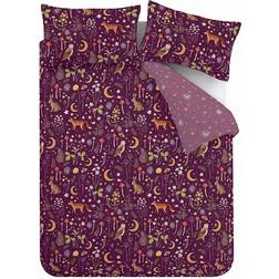 Catherine Lansfield Enchanted Twilight Duvet Cover Purple (230x220cm)