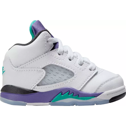 Nike Jordan 5 Retro Grape TD - White/Grape Ice/Black/New Emerald