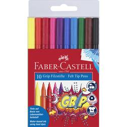 Faber-Castell 10 Grip Colour Marker