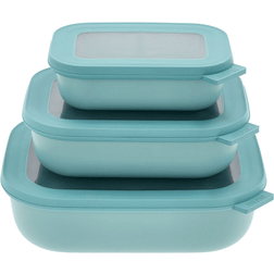 Mepal Cirqula Nordic Green Food Container 3pcs