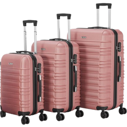 Juskys Rom Set of 3 - Pink