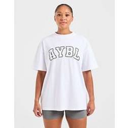 AYBL Varsity 2.0 Boyfriend T-Shirt - White