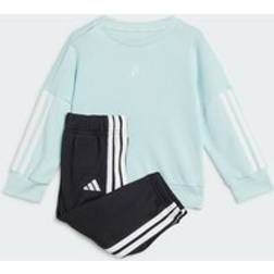 adidas Joggers Set Kids - Halo Mint/White