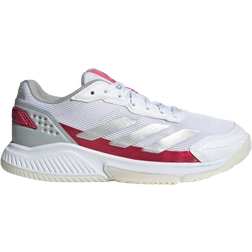 adidas Courtquick Padel W - Cloud White/Silver Metallic/Lucid Pink