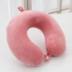 Shein Solid Cervical Memory Foam Travel Neck Pillow