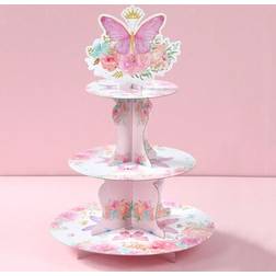 Shein Pink Butterfly Style Holder Cake Stand